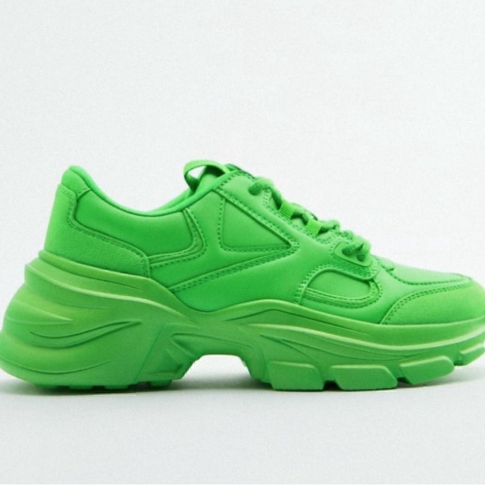 Zara Solid Color Sneakers Size 6 - Picture 6 of 15